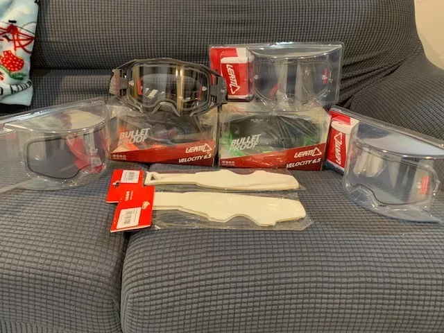 Leatt 6.5 Velosity Goggles Lot