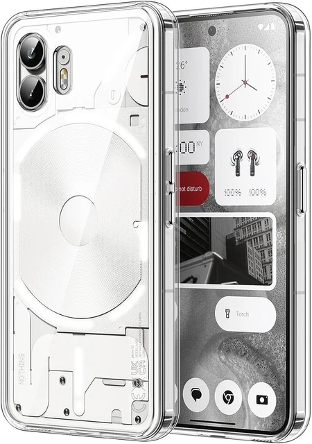 FOR NOTHING PHONE Case, Slim Clear Silicone Shockproof Gel Phone