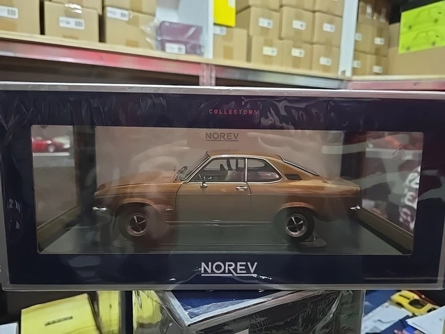 Norev OPEL MANTA 1970 – 1/18 – Brun Métallisé – Modèle Statique Neuf – NV183624