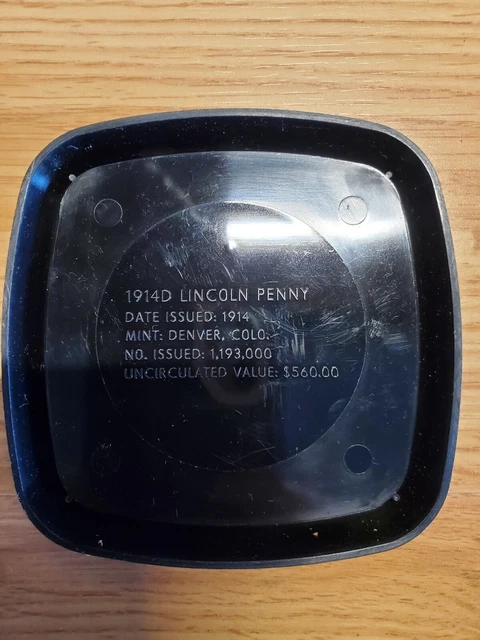 The Citizen's State Bank Rare Coin Coaster set of 6 Collectors Issue VINTAGE 4