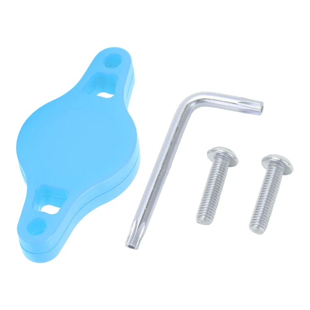 (Blue)Anti Theft Bike Holder Chaser Cover Stable Lightweight Durable Bicycle