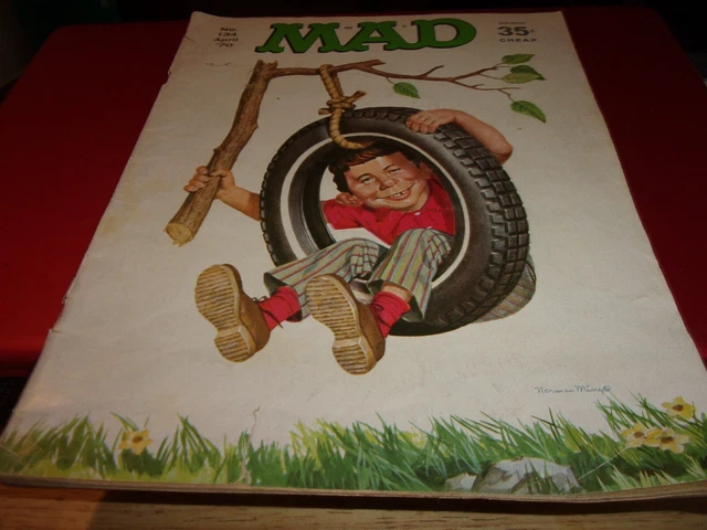 Mad Magazine Mad Vol 1 #134 April 1970