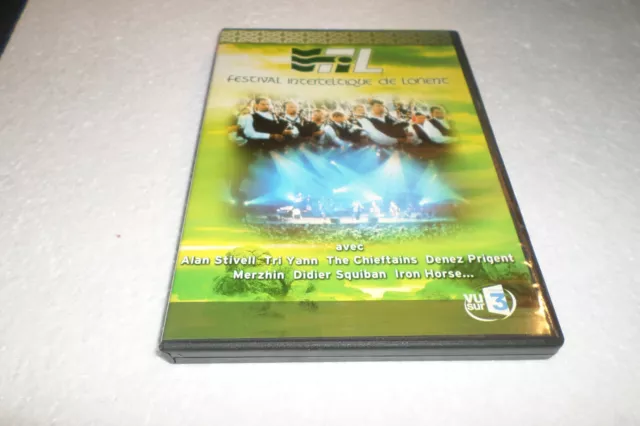 DVD  - FESTIVAL INTERCELTIQUE DE LORIENT /  Alan STIVELL Tri Yann  /  DVD