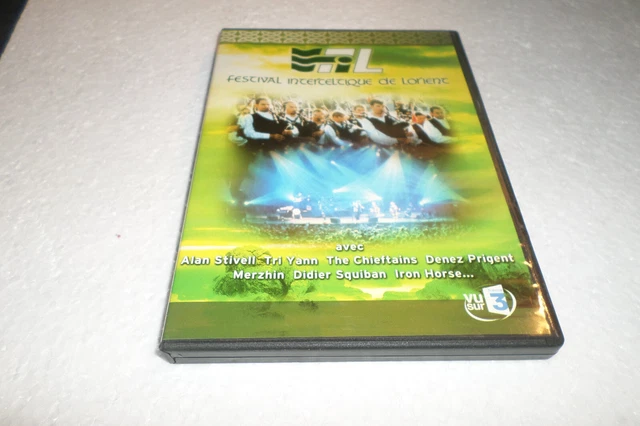 DVD  - FESTIVAL INTERCELTIQUE DE LORIENT /  Alan STIVELL Tri Yann  /  DVD
