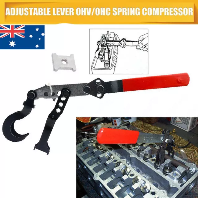 Adjustable Overhead Valve Spring Compressor Removal Tool For OHV OHC CHV Engines