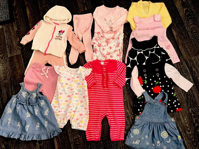Baby girls bundle of clothes age 3-6 months
