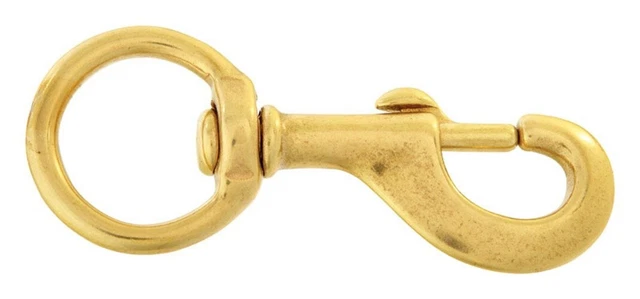 Campbell T7620334 Polished 120 lbs. Capacity End Bolt Snap 1.25 in. (Pack of 10)