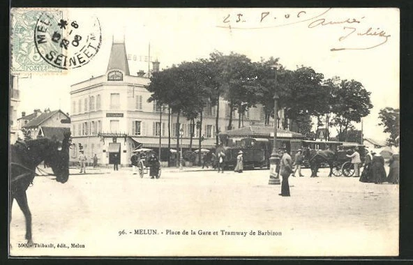 CPA Melun Les Bords de l'Amont (1310295
