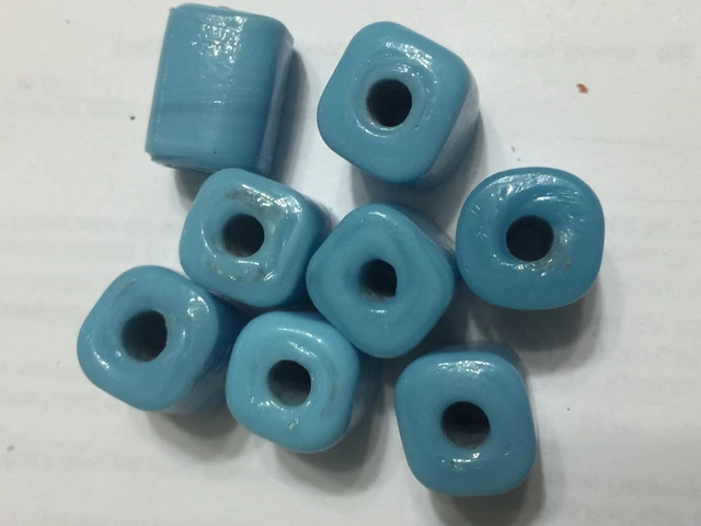 Large Hole Glass Beads for Macrame *** UPICK *** All Colors All Sizes 9
