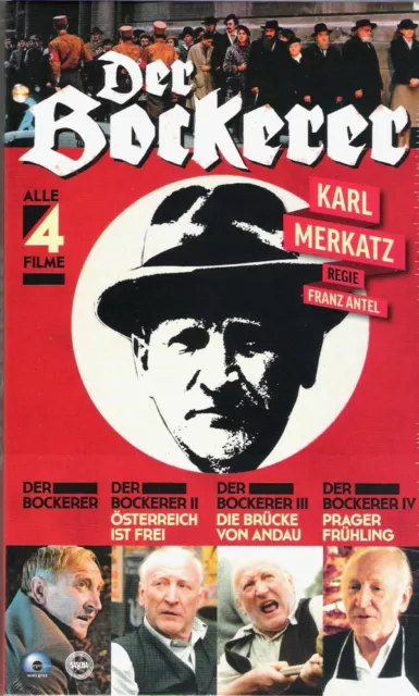 Der Bockerer 1-4 (Teil 1+2+3+4) Karl Merkatz                         | DVD | 043