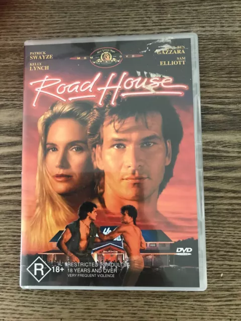 Road House (1989) DVD * Patrick Swayze * Sam Elliott (R4 - Aus) GC