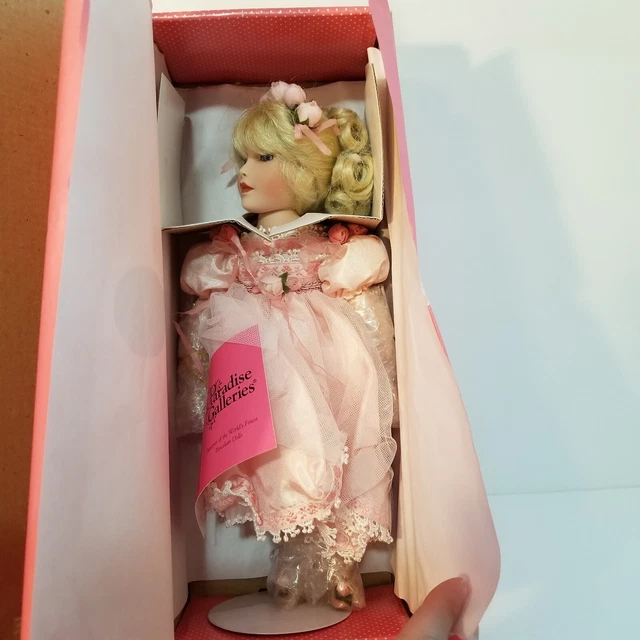 Paradise Galleries Treasury Collection Bridal Beauties Porcelain Doll Melissa
