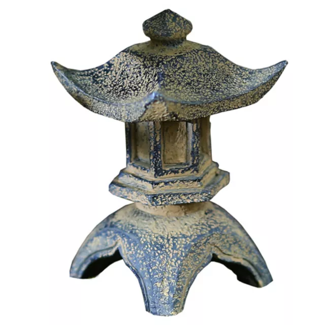 Small Pagodas Decors Chinese Zen Asian Decor Pagoda Lantern Statue Miniture