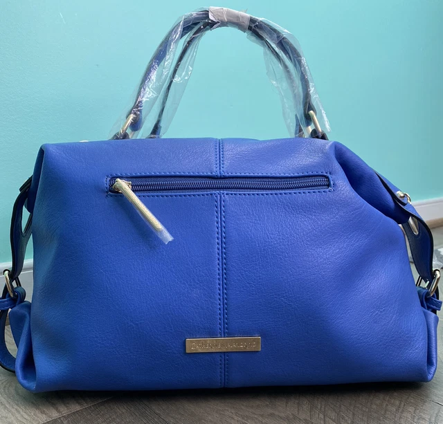Royal blue Catherine Malandrino large crossbody satchel.  NWT.