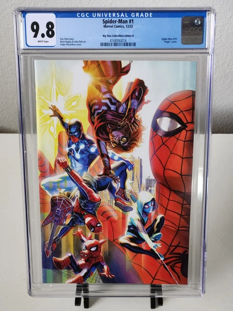 Spider-Man #1 Felipe Massafera Virgin Variant CGC 9.8