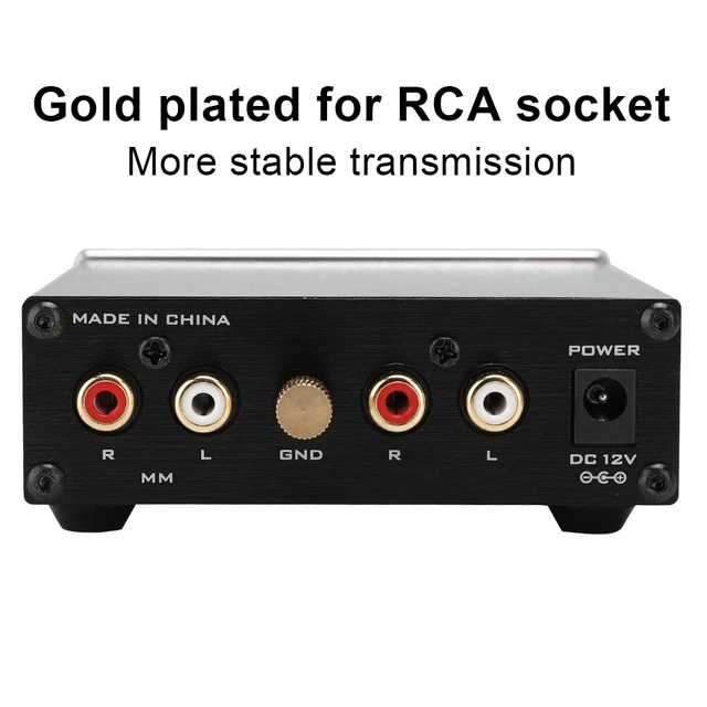 Preamplificatore Phono Con Regolazione A 3 Bande: Supporto Testine MM/MC, Ingressi XLR, Per Giradischi Hi-fi