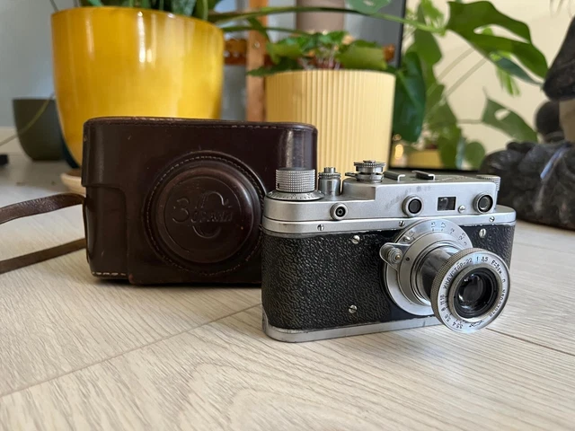 Zorki 1 C USSR Russian Leica Copy Camera + Industar-22 lens, shippinng from EU