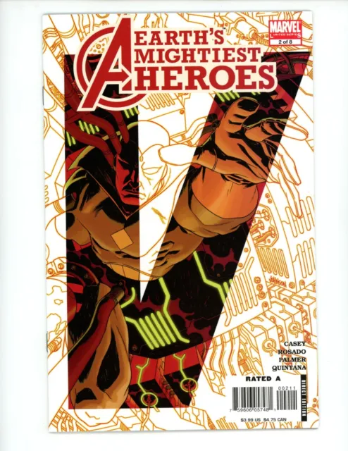 Avengers Earths Mightiest Heroes #2 2007 NM- Joe Casey Dave Johnson Comic Book
