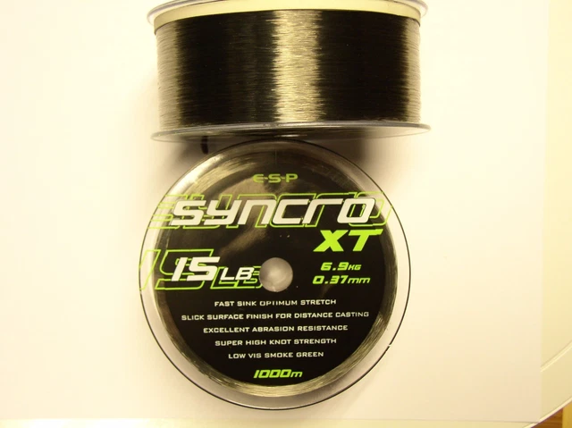 AUSVERKAUF: Drennan / ESP Syncro XT 1000 Meter sinkende Schnur 0,30mm/0,33mm
