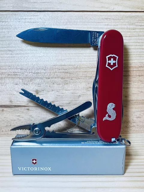 🇨🇭Victorinox Angler Rouge Couteau Suisse De Poche 91 Mm 18 Fonctions🇨🇭