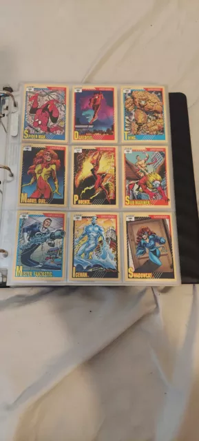 1991 Marvel Universe Series 2 Trading Card MASTER SET-162 BASE SET + Holograms