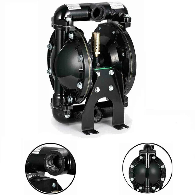 Air-Operated Double Diaphragm Pump 1" Inlet&Outlet Petroleum Fluids 35GPM 120PSI