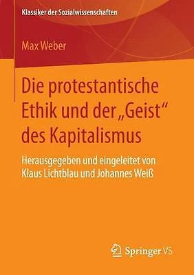 Die protestantische Ethik und der "Geist" des Kapitalismus - 9783658074319