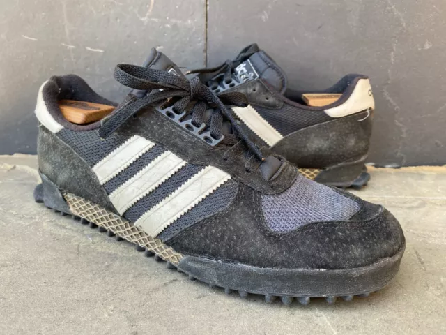 RARE Vintage Adidas Marathon Trainer Low Top Sneaker  Korea Hiking US 10.5