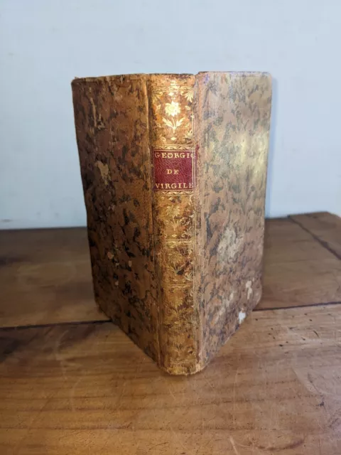 livre ancien-l'Abbé De Lille - Les Géorgiques de Virgile - 1785