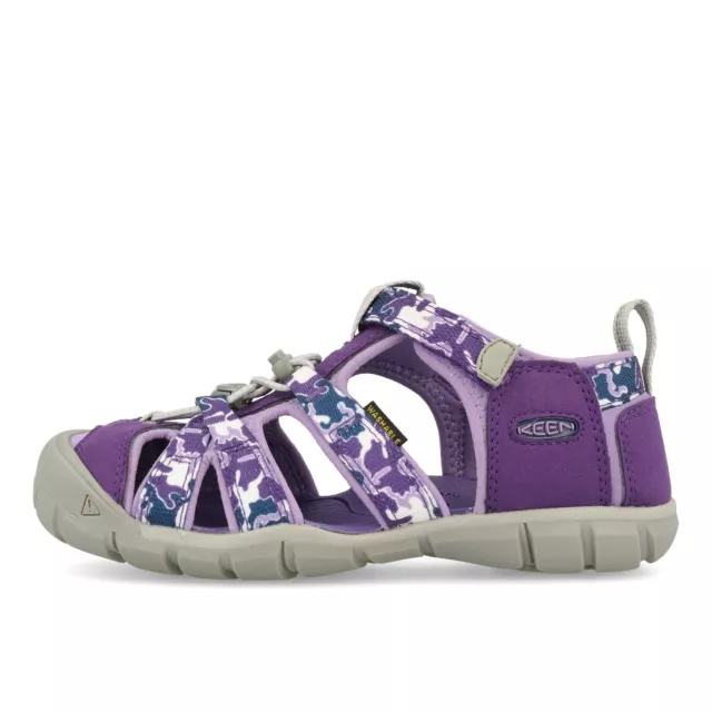 Keen Seacamp II Cnx Camo Tillandsia Purple Kinderschuhe Sandalen Outdoorsandalen