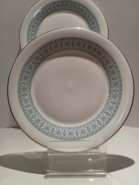 Royal Doulton Counterpoint H5025 Pattern 23cm Plates  x2 2