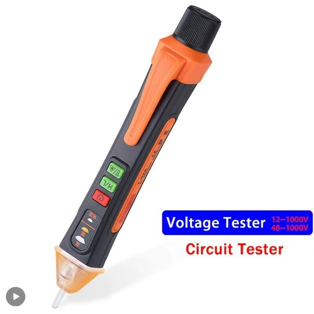 NONCONTACT VOLTAGE DETECTOR Tester Pen Indicator Electric Smart