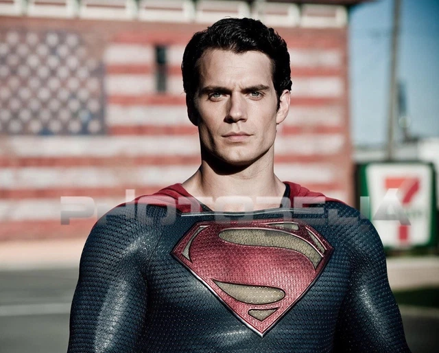 HENRY CAVILL AS Superman in “Man Of Steel” 10 x Photograph