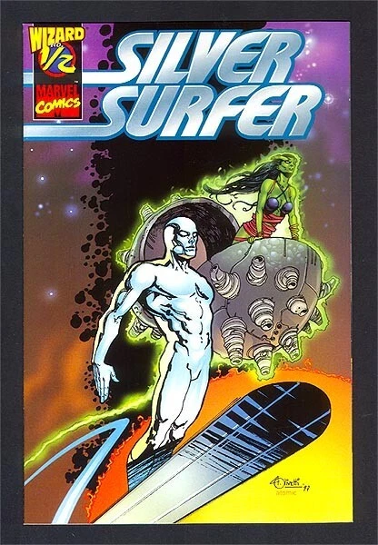 “Silver Surfer” 1997 Wizard ½ Special Edition NM Marvel Comics COA
