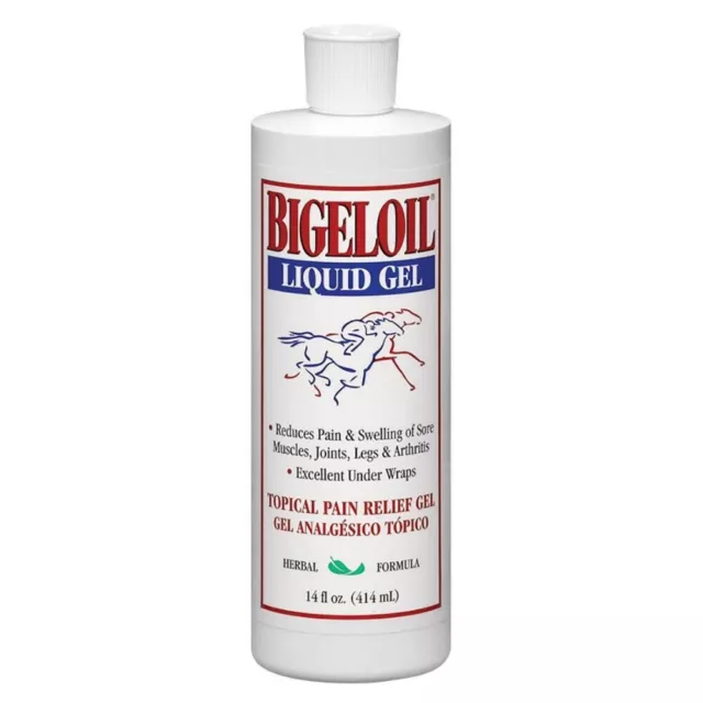 Bigeloil Liniment Liqui-Gel Antiseptic & Antibacterial 14oz