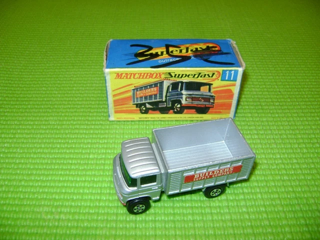 1976 Matchbox Superfast No 29 Tractor Shovel Diecast Construction Truck