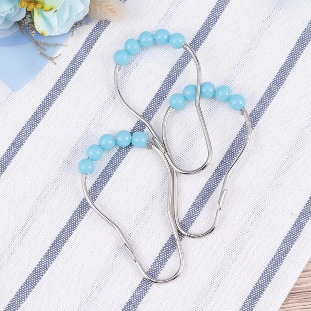 12 pz clip per tende da doccia ganci decorativi lucchetto tenda da doccia