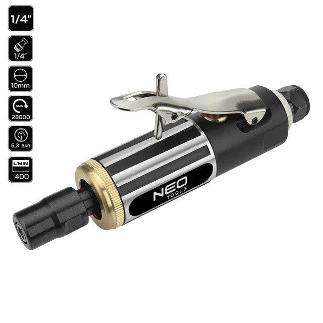 Coffret Fraiseuse/ponceuse Pneumatique 1/4 - Universel Avec Fraise Dremel - Neuf Emballé