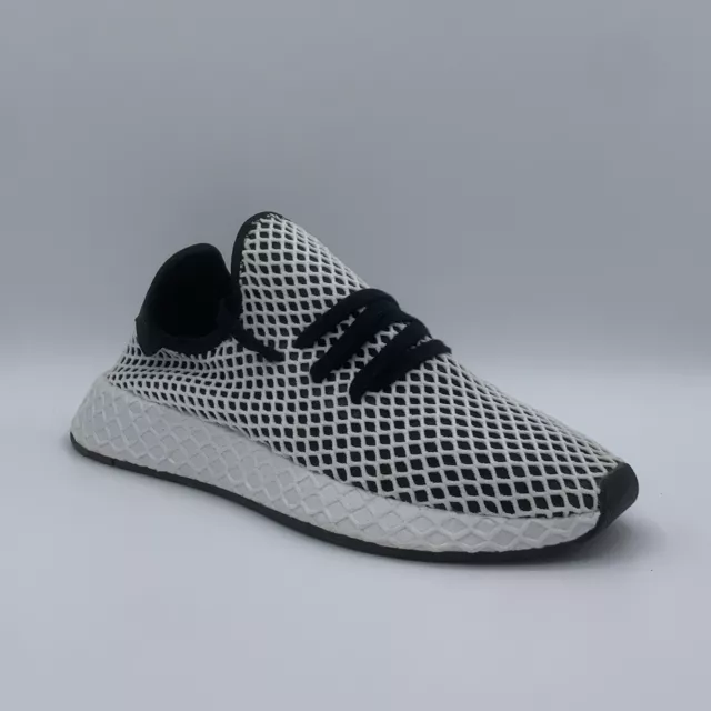 BRAND NEW | Adidas Deerupt Runner White Trainers UK 4 EU 37 RRP £89.99