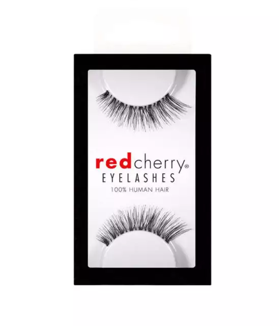 Red Cherry-Eyelashes-Wimpern Nude Onyx (von official distributor in schwarzpack)