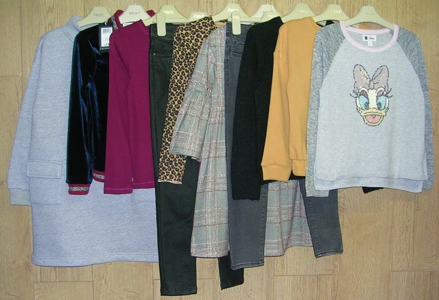 NEXT GAP M&S ANGEL & ROCKET ZARA etc Girls Bundle Tops Jeans Dress Age 8-9 134cm