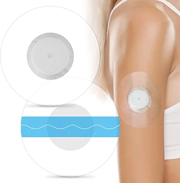 60-Pack Libre Sensor Covers, Latex-Free, Waterproof