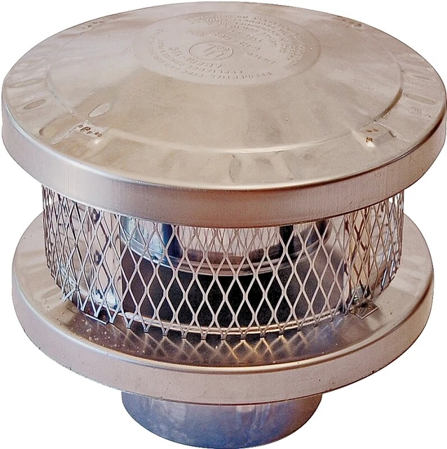 AmeriVent 8HS-RCS Vent Cap Stainless Steel