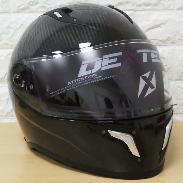 DEXTER CRONOS CARBON Motorbike Motorcycle Sports Race Helmet