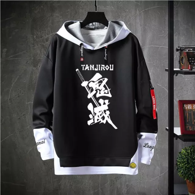 Demon Slayer: Kimetsu no Yaiba Kapuzen Sweatshirt Hoodie pullover Hooded Pulli