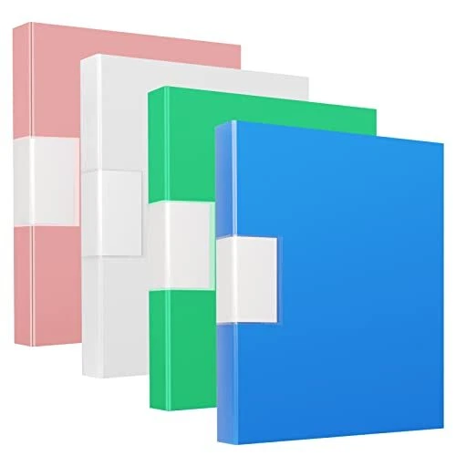 3 Ring Binder, 1.5 Inch Binder Organizer Holds 8.5'' x 11'' Paper