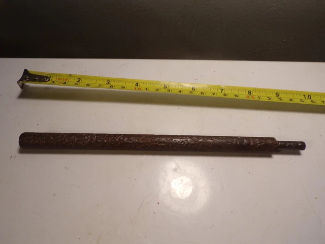 Antique Rare Primitive Hand Forged Wrought Iron Hand Punch Tool  