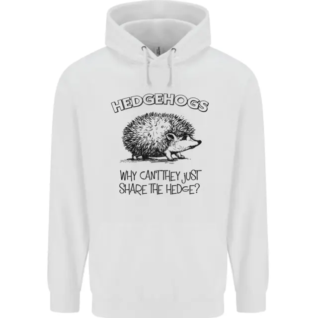 Hedgehogs Just Share the Hedge Funny Childrens Kids Hoodie