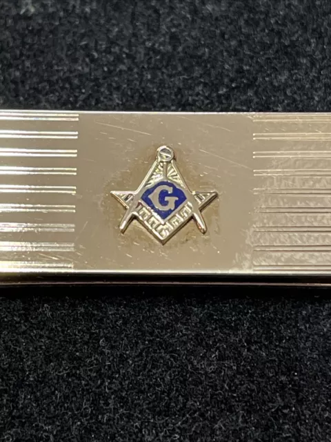 12k Gold Filled Masonic Money Clip