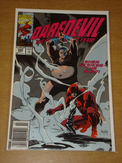 Daredevil #294 Marvel Comic Near Mint Condition July 1991